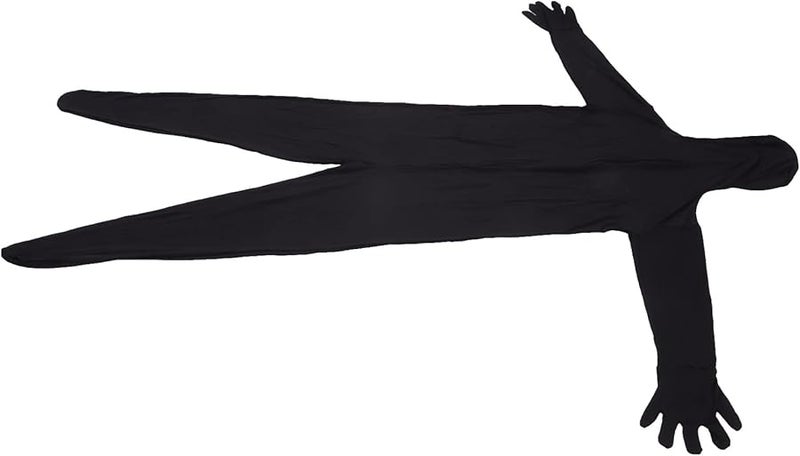 Black PVC Bodysuit For Video Production Live Streaming Photography Chromakey - Image 2